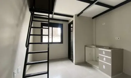 Kitnet com 1 dormitório para alugar, 25 m² por r$ 2.250,00/mês - parque central - santo andré/sp