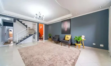 Sobrado com 5 dormitórios, 298 m² - venda por r$ 800.000 ou aluguel por r$ 6.175/mês - jardim las vegas - santo andré/sp