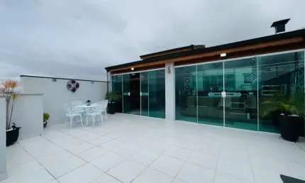 Cobertura com 3 dormitórios à venda, 140 m² por r$ 870.000,00 - vila alto de santo andré - santo andré/sp