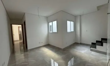 Cobertura à venda, 100 m² por r$ 425.000,00 - vila humaitá - santo andré/sp