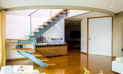 Cobertura com 5 dormitórios à venda, 414 m² por r$ 3.200.000,00 - jardim - santo andré/sp