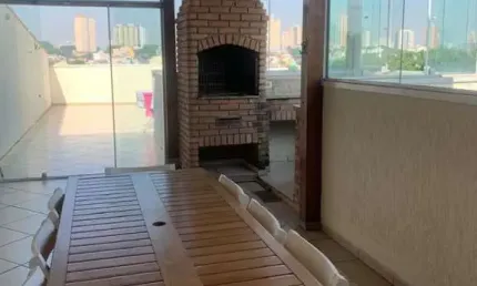 Cobertura com 3 dormitórios à venda, 198 m² por r$ 480.000,00 - vila marina - santo andré/sp