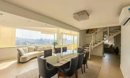 Cobertura com 4 dormitórios à venda, 227 m² no Centro - Santo André/SP