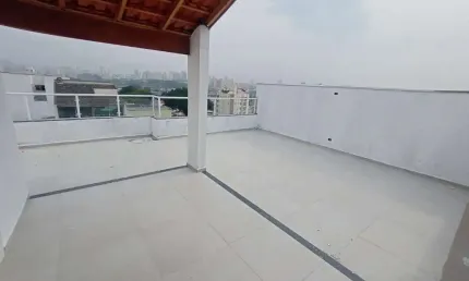 Cobertura com 2 dormitórios à venda, 100 m² por r$ 590.000,00 - utinga - santo andré/sp