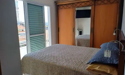 Cobertura com 2 dormitórios à venda, 50 m² por r$ 490.000,00 - jardim - santo andré/sp