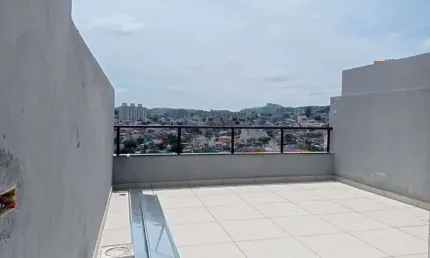 Cobertura com 2 dormitórios para alugar, 90 m² por R$ 2.400,00/mês - Vila Vitória - Santo André/SP