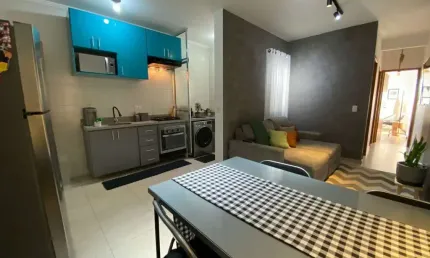 Apartamento à venda, 49 m² por r$ 270.000,00 - vila tibiriçá - santo andré/sp