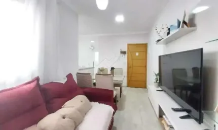 Cobertura sem condomínio com 02 dormitórios à venda, 100 m² no bairro santo antônio - santo andré/sp