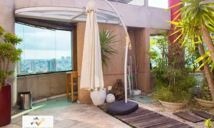 Apartamento com 5 dormitórios à venda, 414 m² por r$ 3.200.000,00 - jardim - santo andré/sp