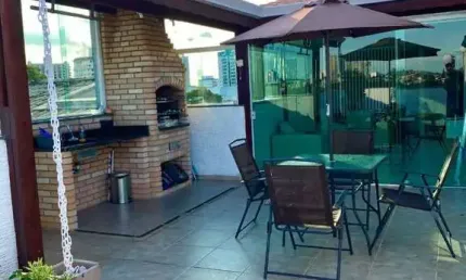 Cobertura com 2 dormitórios à venda, 140 m² por r$ 575.000,00 - paraíso - santo andré/sp