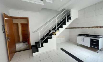 Cobertura com 2 dormitórios à venda, 100 m² por R$ 420.000,00 - Vila Pires - Santo André/SP