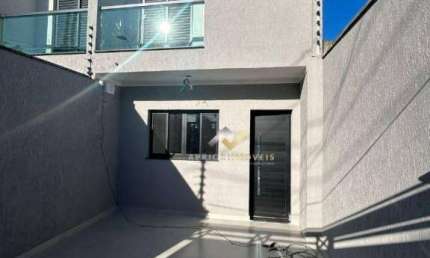 Sobrado com 2 dormitórios à venda, 110 m² por R$ 395.000,00 - Vila Humaitá - Santo André/SP