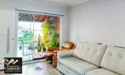 Sobrado com 4 dormitórios à venda, 190 m² por R$ 680.000,00 - Vila Humaitá - Santo André/SP