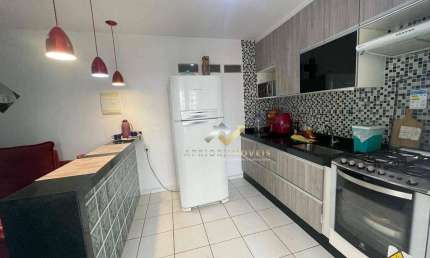 Apartamento com 2 dormitórios para alugar, 60 m² por R$ 1.655,00/mês - Jardim Ipanema - Santo André/SP