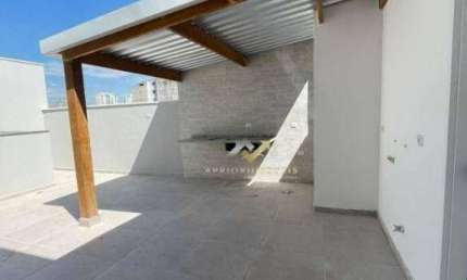Cobertura com 2 dormitórios à venda, 104 m² por R$ 630.000,00 - Santa Maria - Santo André/SP