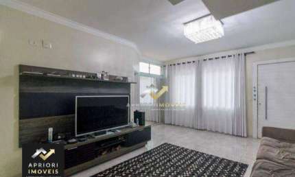 Casa com 3 dormitórios, 240 m² - venda por R$ 800.000,00 ou aluguel por R$ 5.550,00/mês - Vila Alzira - Santo André/SP