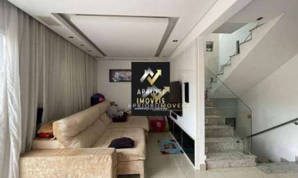Sobrado à venda, 182 m² por R$ 950.000,00 - Vila Assunção - Santo André/SP