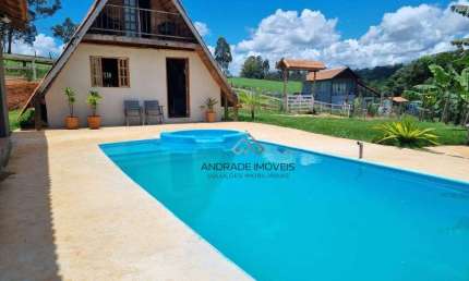 Chácara com 1 dormitório à venda, 580 m² por R$ 330.000,00 - Lagoa Vermelha - Pouso Alegre/MG