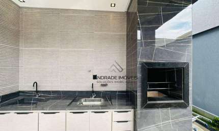 Casa com 3 dormitórios à venda, 105 m² por R$ 680.000 - Parque Real - Pouso Alegre/MG