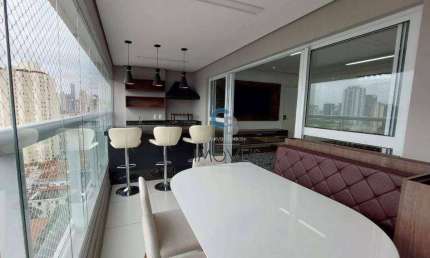 Apartamento com 3 dormitórios, 127 m² - venda por R$ 1.850.000,00 ou aluguel por R$ 18.093,74/mês - Tatuapé - São Paulo/SP