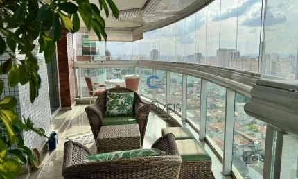 Apartamento com 4 dormitórios à venda, 225 m² por r$ 3.500.000,00 - tatuapé - são paulo/sp