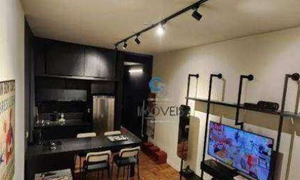 Apartamento com 1 dormitório à venda, 32 m² por R$ 265.000 - Centro - São Paulo/SP
