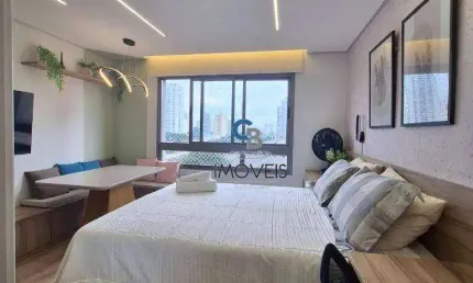 Apartamento com 1 dormitório à venda, 25 m² por R$ 410.000 - Tatuapé - São Paulo/SP