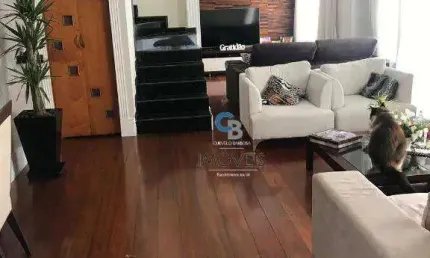 Cobertura com 4 dormitórios à venda, 300 m² por r$ 2.300.000,00 - tatuapé - são paulo/sp