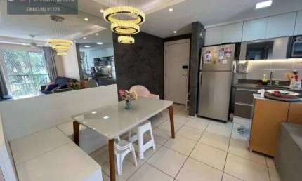 Excelente apto 3 quartos (1 suíte) Cond. Grand Verdant Camorim