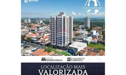 LANÇAMENTO DE APARTAMENTO - DA VINCI - CENTO DE SÃO JOSÉ DOS CAMPOS
