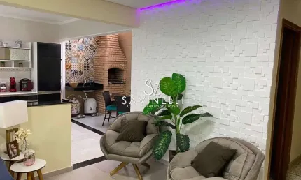 Sobrado com 3 dormitórios à venda, 182 m² por R$ 790.000,00 - Vila Pires - Santo André/SP