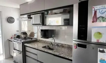 Apartamento com 3 dormitórios à venda, 90 m² por r$ 650.000 - campestre - santo andré/sp