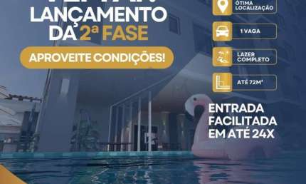 Apartamento à venda em Magé, Fazenda Sobradinho (Vila Inhomirim), com 2 quartos, com 50.58 m²