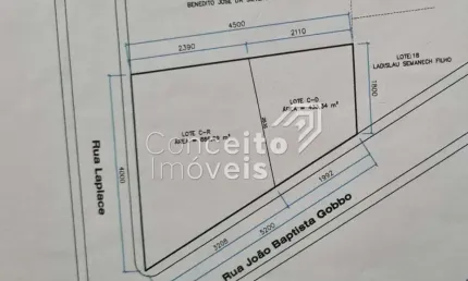 Terreno à venda na Rua João Baptista Gobbo, Oficinas, Ponta Grossa