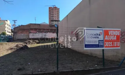 Terreno à venda na Avenida Bonifácio Vilela, 317, Centro, Ponta Grossa