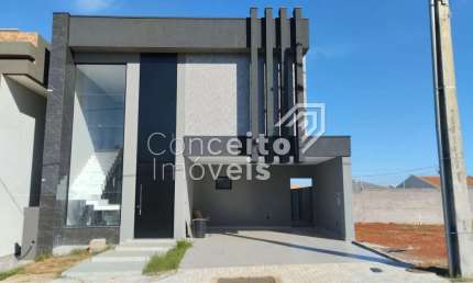 Casa em condomínio fechado com 3 quartos à venda na Rua Aderly Turek, 333, Cará-cará, Ponta Grossa