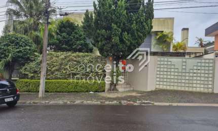 Casa comercial com 3 salas para alugar na Rua Doutor Antônio Schwansee, 142, Estrela, Ponta Grossa