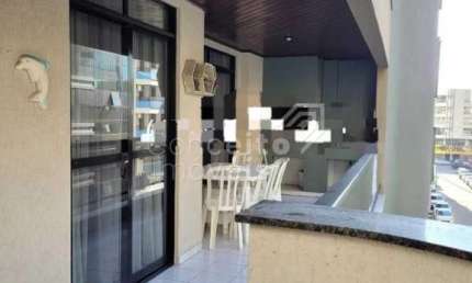 Apartamento Temporada a, 3 dormitorios em Meia Praia
