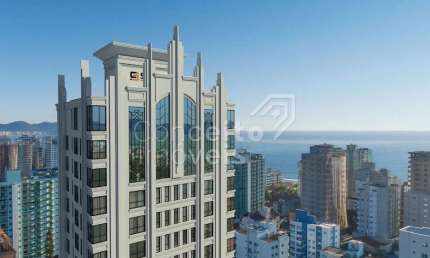 Flat com 1 quarto à venda na Rua 321, 354, Meia Praia, Itapema