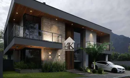 Casa com 3 dormitórios à venda, 263 m² por R$ 3.684.000 - Pedra Branca - Palhoça/SC