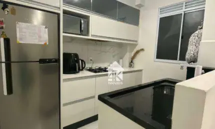 Apartamento com 2 dormitórios à venda, 40 m² por R$ 294.000 - Serraria - São José/SC