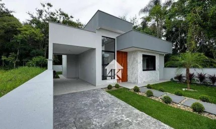Casa com 3 dormitórios à venda, 151 m² por R$ 840.000 - Forquilhas - São José/SC