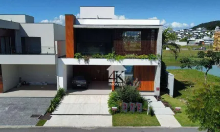 Casa com 3 dormitórios à venda, 284 m² por r$ 4.240.000 - pedra branca - palhoça/sc