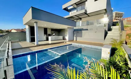 Casa em condomínio fechado com 3 quartos à venda na Avenida Doutor João Omar Marçura, 1000, Loteamento Residencial e Comercial Horto Florestal, Jundiaí
