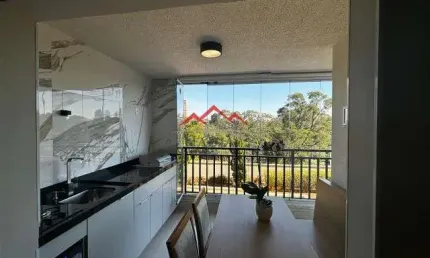 Apartamento a venda no residencial soneto em jundiai-sp