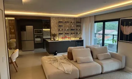 Apartamento mobiliado com 3 suítes no condomínio terraço vila bela ? jundiaí/sp