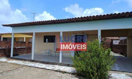 Casa com 3 dormitórios para alugar, 125 m² por R$ 900,00/mês - Praia de Fagundes - Lucena/PB