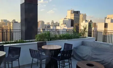 Apartamento studio no centro de curitiba próximo ao shopping itália