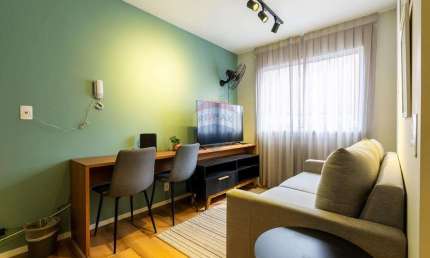 Apartamento à venda na Barra Funda, 25 metros, 1 quarto e 1 banheiro