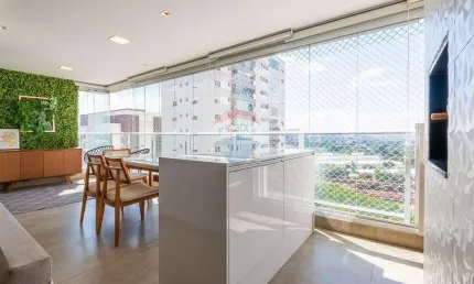 Apartamento 96m² 3 quartos 2 suítes 2 vagas varanda gourmet Lazer completo Parques da Lapa Vila Anastacio